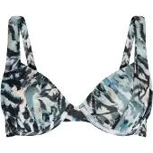 Mint Velvet Hauts de bikini écru / bleu / noir