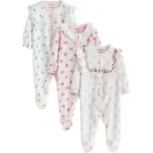 Next Pyjama 'Cath Kidston' vert / rose / rouge / blanc