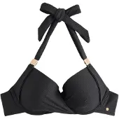 Mint Velvet Hauts de bikini or / noir