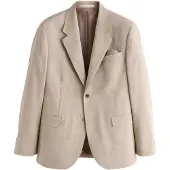 Next Veste de costume ivoire