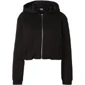 Urban Classics Tb8168 Full Zip Sweatshirt Noir 2XL Femme