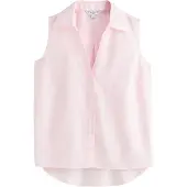 Next Chemisier rose / blanc