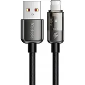 Mcdodo Câble Prismatique, Rapide, Robuste, Pour Iphone, 12W, 1,2M, Noir