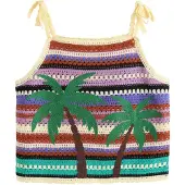 Next Tops en tricot vert / violet / lavande / blanc cassé