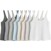 The Set Haut 'Essential' bleu clair / gris / gris foncé / blanc