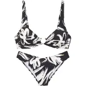 French Connection Bikini noir / blanc