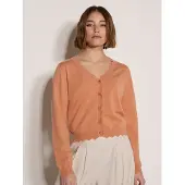 Apricot Cardigan ' ' abricot