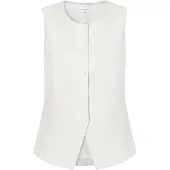 TATUUM Gilet de costume 'Lanare' blanc cassé