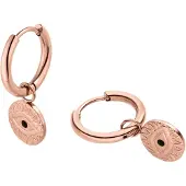 Purelei Boucles d'oreilles 'Eye' or rose