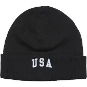 Mister tee Bonnet 'USA' noir / blanc