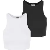 Urban Classics Haut noir / blanc