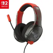 Turtle Beach AIRLITE FIT - Headset (Filaire), Casque gaming, Rouge, Noir