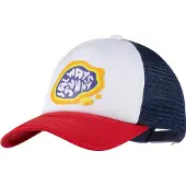 Buff Trucker Cap Blanc