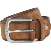 Suitable Ceinture Daim Marron Cognac taille 95