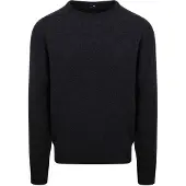 William lockie Col Rond Laine d'Agneau Anthracite