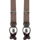 Profuomo Bretelles de pantalon marron
