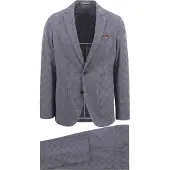 Suitable Costume Flex Bleu A Carreaux