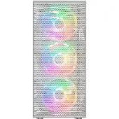 Montech X3 Mesh Midi-Tower, RGB, Tempered Glass -blanc (X3 MESH WH)