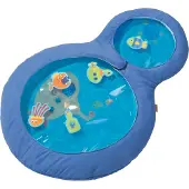 Haba Tapis de jeu - Eau - 60x40 cm - Bleu - - UneTaille - Tapis d'éveil