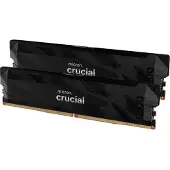 Crucial Kit de mémoire vive Pro DDR5 32 Go (2 x 16 Go) 6400 MHz - CP2K16G64C32U5B