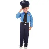 Creaciones Llopis Déguisement De Policier Musclé Pour Enfants
