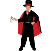 Guirca Magician Boy Costume Rouge 10-12 Years