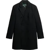 Superdry Merchant Town Coat Noir L Homme