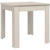 Finori Table à manger Oslo 81A velours 80x76,5x80 cm