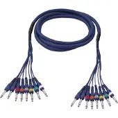 DAP-Audio Dap FL63600 Octopaire - 6 m - Câble audio - Jack Mono M/M - Octopaire - Solide