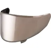 Kyt Visière TT-Revo, chrome iridium