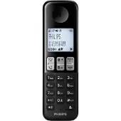 Philips D2551B/01- Téléphone DECT sans fil avec 1 combiné et répondeur