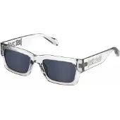 Just cavalli Sjc039 Sunglasses Gris Blue / CAT3