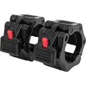 Gorilla Sports Stop disques - Fermeture Rapide pour Barres d'haltères Olympiques 50mm