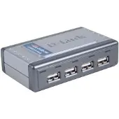 D-Link DUB-H4 USB Hub - USB - Externe - 4 port(s) USB total(s) - 4 port(s) USB 2.0 - Mac