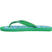 Superdry Homme Logo En Relief Vintage Tongs, Vert, Pointure: M