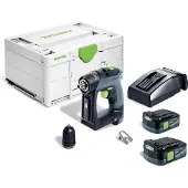 Festool CXS 12 2,5-Plus 12V Li-ion Accu-schroefboormachine Set (2x 2.5Ah Accu) Dans Systainer