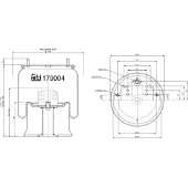 FEBI BILSTEIN Soufflet à air, suspension pneumatique 179004