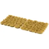Gamers Grass Gazon synthétique pour gamers, dense, beige, 6 mm, aspect naturel