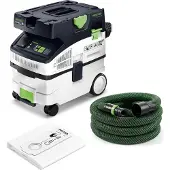 Festool CTM MIDI I CLEANTEC aspirateur mobile 1200 watts 15 l classe de poussière M ( 578301 )