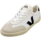 Veja - Sneakers rétro en toile de coton - Volley White Black en Coton - Taille 37 - Blanc