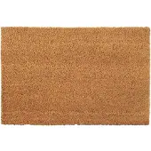 vidaXL Tapis de porte naturel 40x60 cm fibre de coco touffeté