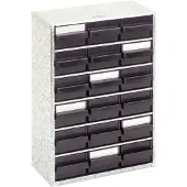 Raaco Magasin pour petites pièces l.306xp.150xH.417mm avec 18 tiroirs 918-02
