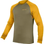 Endura Singletrack Long Sleeve T-shirt Vert M Homme