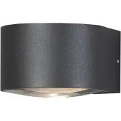 Konstsmide Gala Applique murale up noir ‖ 7881-370