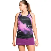 Trangoworld Gaube Sleeveless T-shirt Noir M Femme