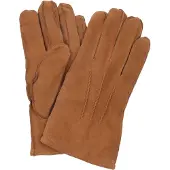 Suitable Gants Suede Cognac