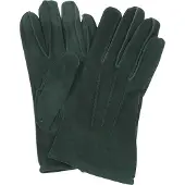 Suitable Gants Suede Vert Foncé