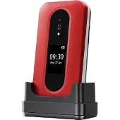 Doro Leva L30, boîtier à clapet, SIM unique, 7,11 cm (2.8"), 2 MP, 1150 mAh, rouge, blanc