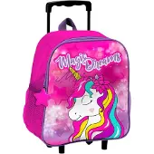 Unicorn Sac à dos trolley Sac d'école et sac de voyage à la fois