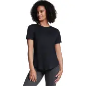 SKECHERS Femmes, T-shirt, T-shirt tunique Godri Swift Noir, Noir, (XS)